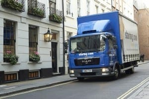 self storage delivery London