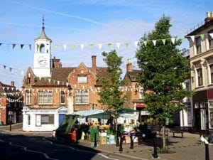 Ampthill Market Place - Moving To Bedfordshire