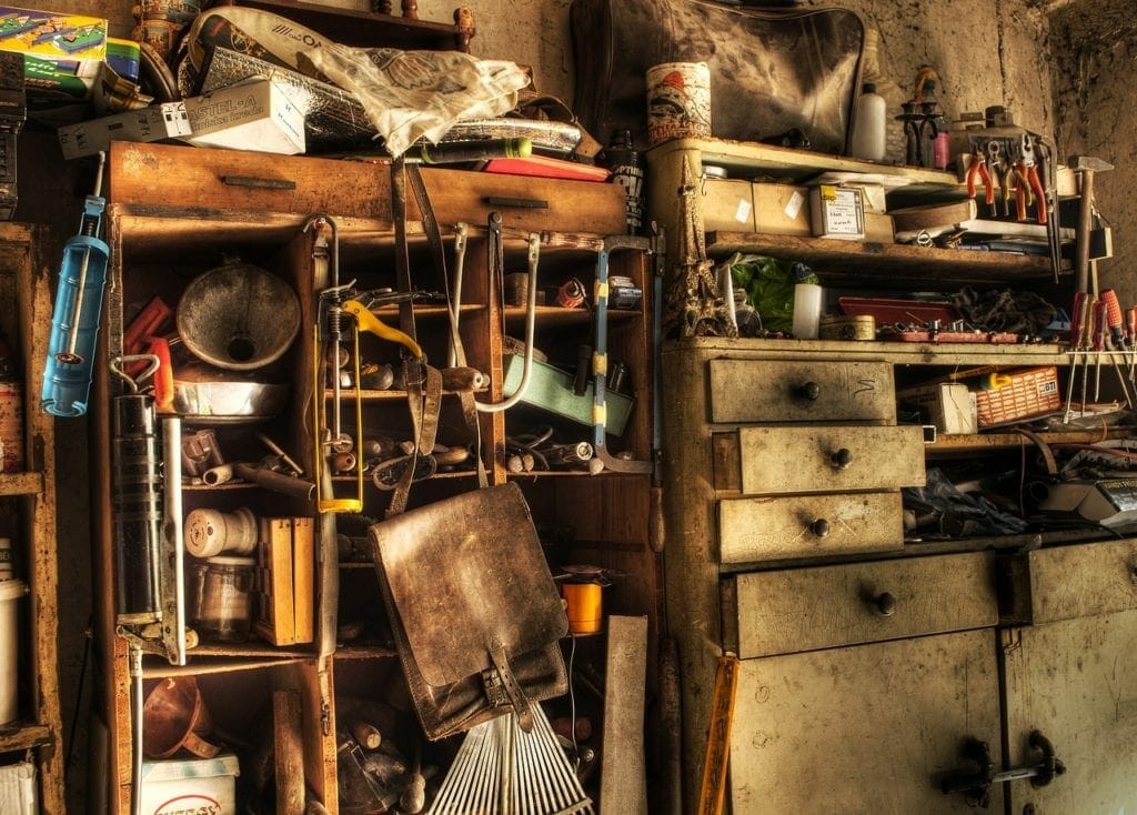 A home full of clutter