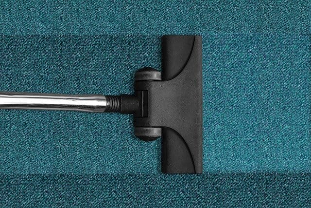 Vacuum cleaning carpet